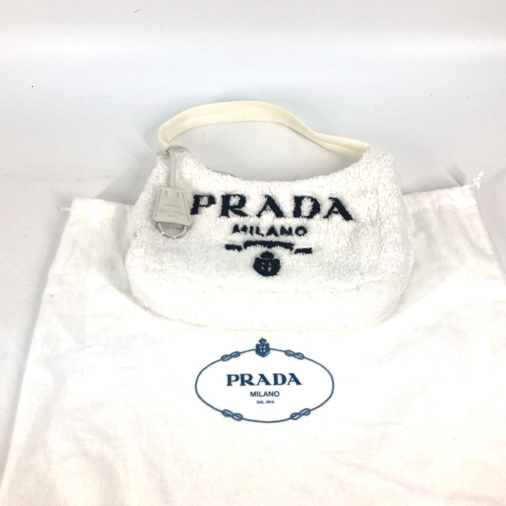 PRADA 1NE515 テリー ミニ Re-Edition 2000 SPUGNA ロゴ カバン ハンドバッグ ショルダーバッグ 肩掛け トートバッグ ファブリック レディース