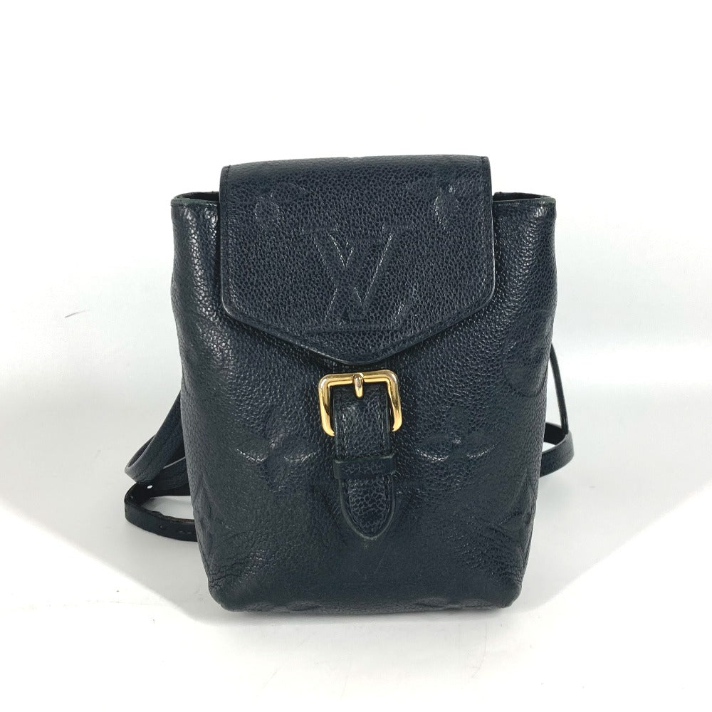 LOUIS VUITTON M80596 Monogram Emprene Tiny Backpack Bag Rucksack Monogram Emprene Leather Women's Noir Black