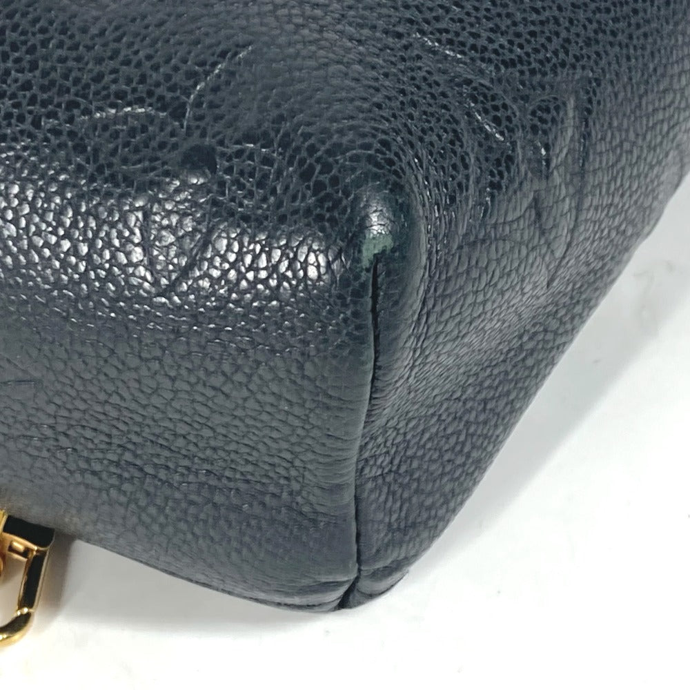 LOUIS VUITTON M80596 モノグラムアンプラント タイニー バックパック カバン リュックサック モノグラムアンプラントレザー レディース ノワール ブラック