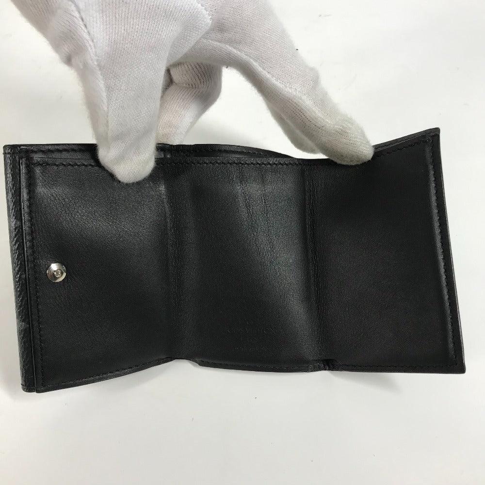 LOUIS VUITTON M67630 モノグラムエクリプス ディスカバリー コンパクト コンパクトウォレット 3つ折り財布 モノグラムエクリプスキャンバス メンズ ブラック - brandshop-reference