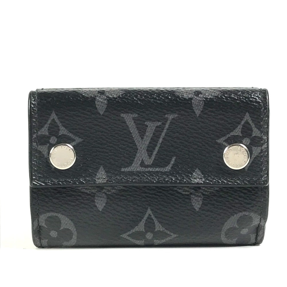 LOUIS VUITTON M67630 モノグラムエクリプス ディスカバリー コンパクト コンパクトウォレット 3つ折り財布 モノグラムエクリプスキャンバス メンズ ブラック - brandshop-reference