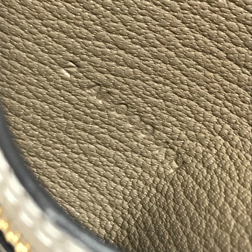 HERMES ベアン コンビネ コンパクトウォレット 財布 3つ折り財布 シェーブル レディース エトゥープ ゴールド金具