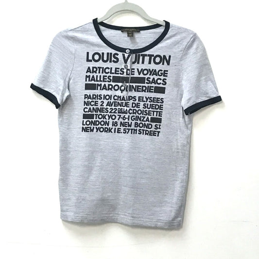 LOUIS VUITTON ロゴ アパレル トップス 半袖Ｔシャツ コットン レディース