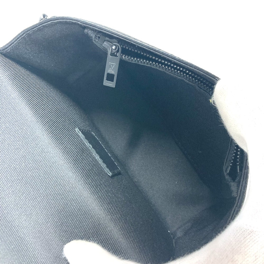 LOUIS VUITTON M82085 LVアエログラム ファストライン・ウェアラブル ウォレット カバン 斜め掛け ポシェット ショルダーバッグ レザー メンズ ブラック