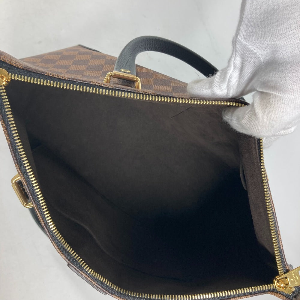 LOUIS VUITTON N41014 ダミエ ハイドパーク カバン トートバッグ 肩掛け ショルダーバッグ ダミエキャンバス レディース エベヌ ブラウン