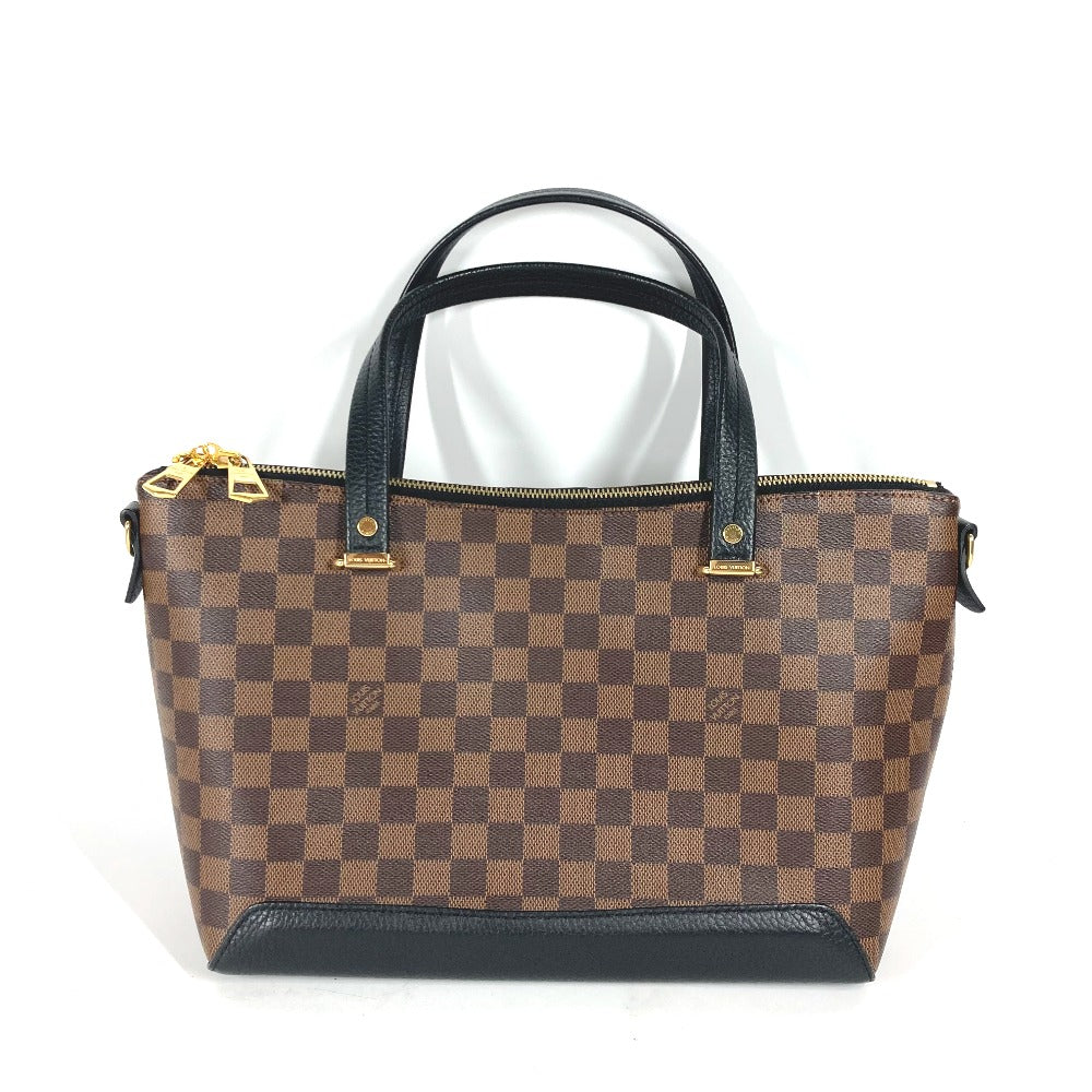 LOUIS VUITTON N41014 ダミエ ハイドパーク カバン トートバッグ 肩掛け ショルダーバッグ ダミエキャンバス レディース エベヌ ブラウン