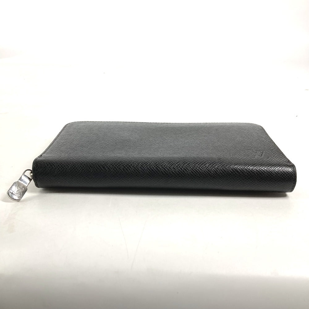 LOUIS VUITTON M30056 タイガ ジッピー・オーガナイザー NM ラウンドファスナー 長財布 タイガレザー メンズ アルドワーズ ブラック