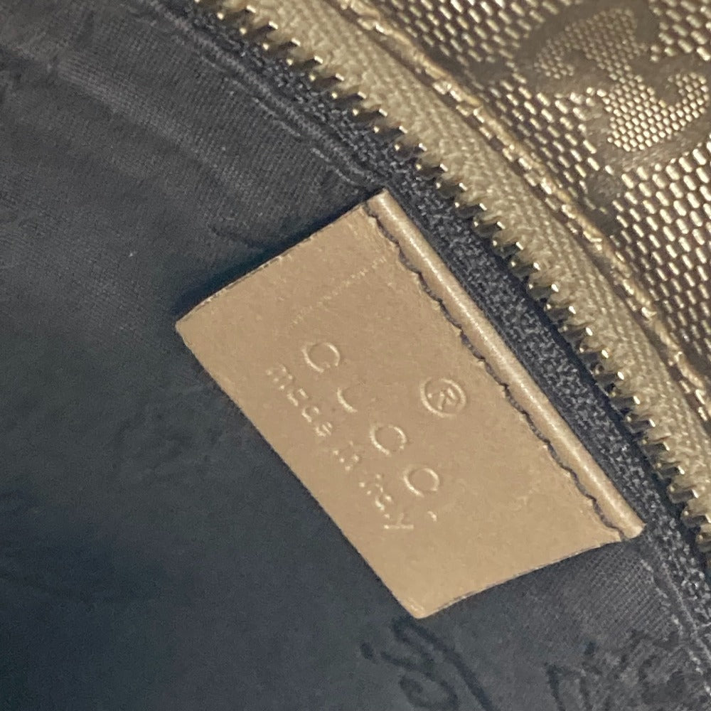 GUCCI 211138 GG インプリメ 肩掛け カバン トートバッグ ショルダーバッグ PVC/レザー メンズ ゴールド
