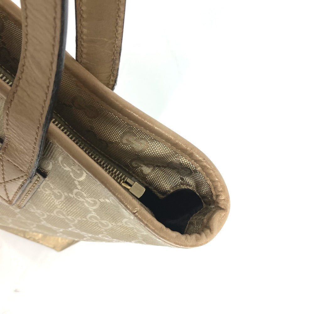 GUCCI 211138 GG インプリメ 肩掛け カバン トートバッグ ショルダーバッグ PVC/レザー メンズ ゴールド