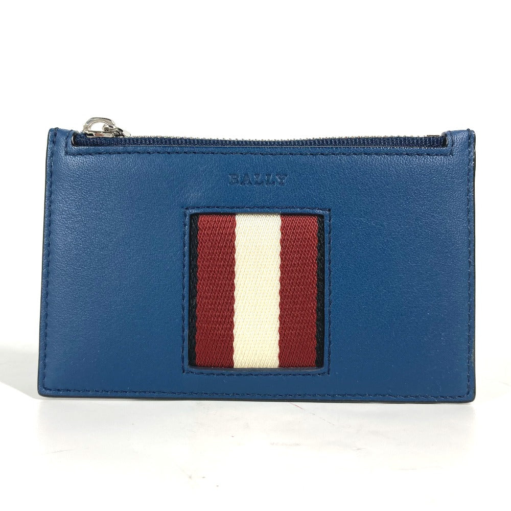 BALLY BABE.MM カードケース ロゴ フラグメントケース 財布 小銭入れ コインケース レザー メンズ - brandshop-reference