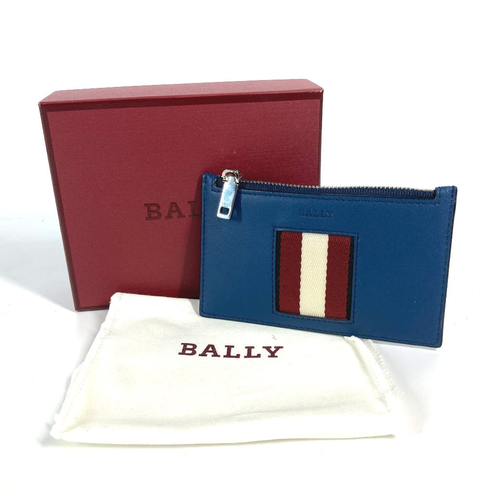 BALLY BABE.MM カードケース ロゴ フラグメントケース 財布 小銭入れ コインケース レザー メンズ - brandshop-reference