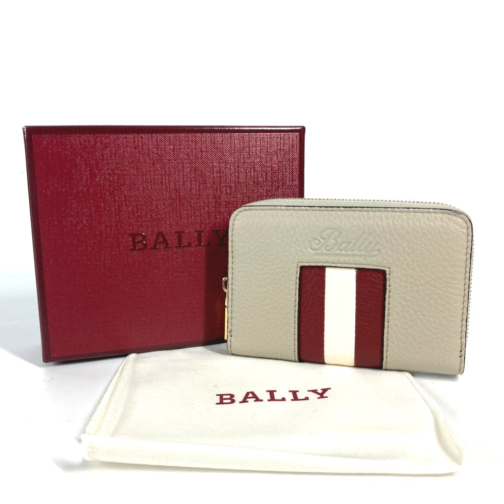 BALLY TORRIN.TSP ロゴ 財布 小銭入れ ラウンドファスナー コインケース レザー メンズ - brandshop-reference