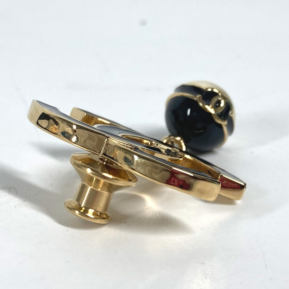 CHANEL B24S CC ココマーク フェイクパール アクセサリー ブローチ メタル レディース ゴールド - brandshop-reference