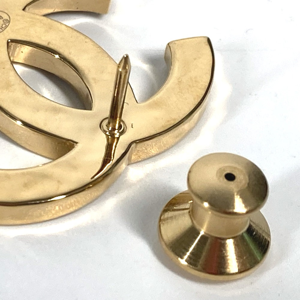 CHANEL B24S CC ココマーク フェイクパール アクセサリー ブローチ メタル レディース ゴールド - brandshop-reference