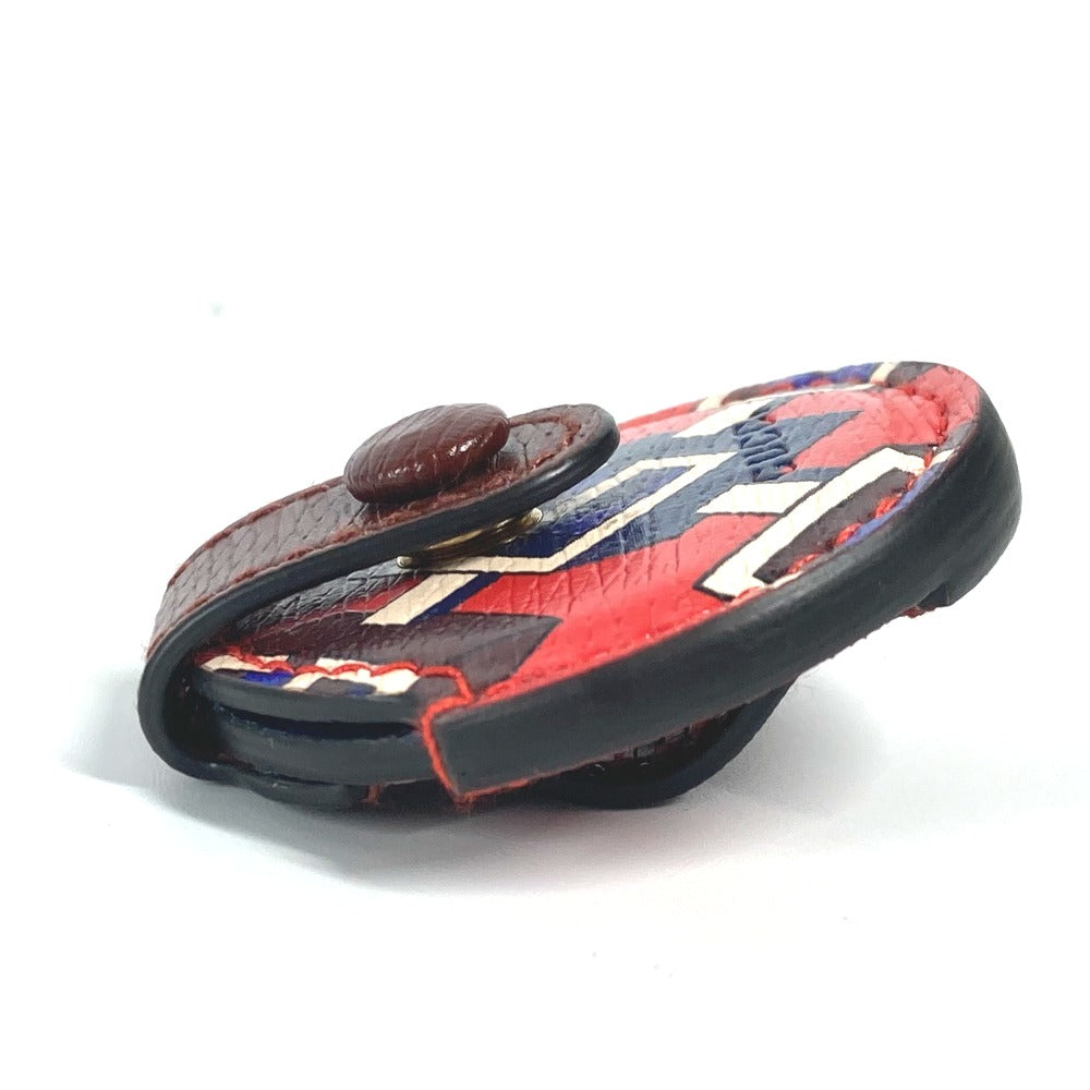 GUCCI AirTagホルダー エアタグ apple アップル カバー チャーム レザー ユニセックス - brandshop-reference