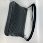LOUIS VUITTON N41106 Damier Graphite Mick MM Crossbody Shoulder Bag in Damier Graphite Canvas, Men's, Black
