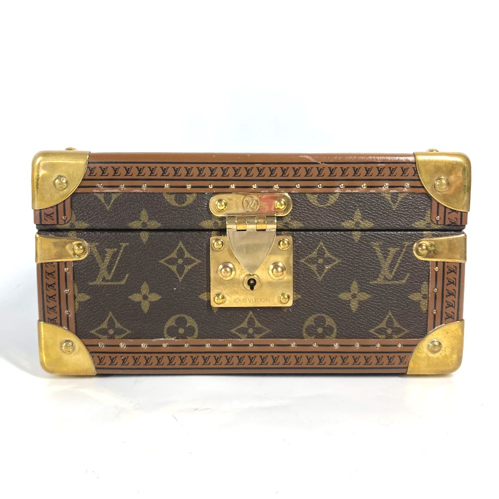 LOUIS VUITTON M47000 モノグラム コフレ・トレゾール24  ジュエリーボックス アクセサリーボックス BOX 小物入れ モノグラムキャンバス レディース ブラウン - brandshop-reference
