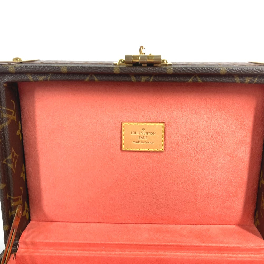 LOUIS VUITTON M47000 モノグラム コフレ・トレゾール24  ジュエリーボックス アクセサリーボックス BOX 小物入れ モノグラムキャンバス レディース ブラウン - brandshop-reference