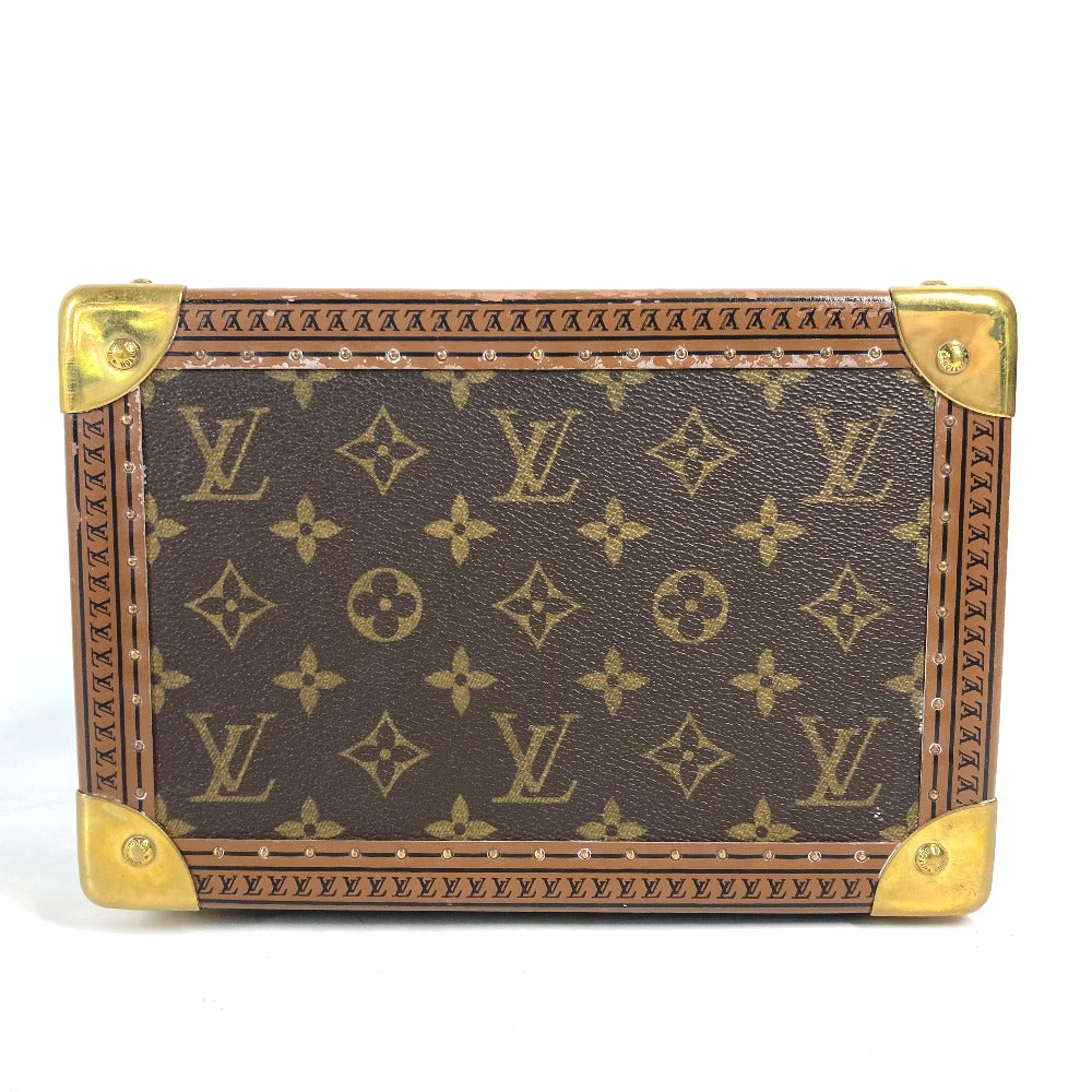 LOUIS VUITTON M47000 モノグラム コフレ・トレゾール24  ジュエリーボックス アクセサリーボックス BOX 小物入れ モノグラムキャンバス レディース ブラウン - brandshop-reference