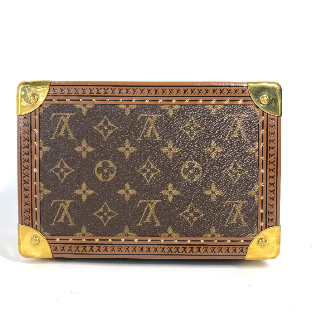 LOUIS VUITTON M47000 モノグラム コフレ・トレゾール24  ジュエリーボックス アクセサリーボックス BOX 小物入れ モノグラムキャンバス レディース ブラウン - brandshop-reference