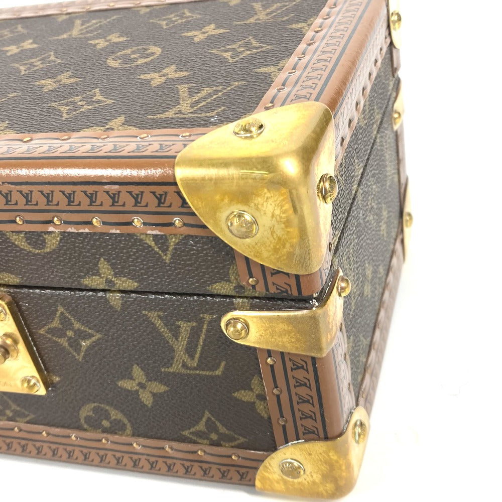 LOUIS VUITTON M47000 モノグラム コフレ・トレゾール24  ジュエリーボックス アクセサリーボックス BOX 小物入れ モノグラムキャンバス レディース ブラウン - brandshop-reference