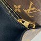 LOUIS VUITTON M53353 Monogram Cherrywood PM Handbag in Patent Leather, Black