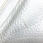 FENDI 8BN167 Horse Selleria Logo Shoulder Tote Bag Leather Women's White