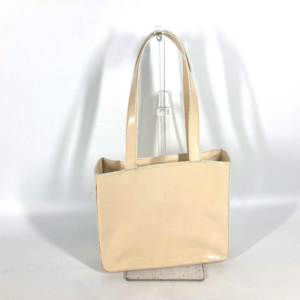 CHANEL ロゴ カバン 肩掛け トートバッグ ショルダーバッグ パテントレザー レディース - brandshop-reference