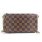 LOUIS VUITTON N40492 ダミエ ポシェット・フェリシー チェーンウォレット ショルダーバッグ 斜め掛け 長財布 ダミエキャンバス レディース