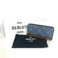 Berluti ITAUBA イタウバ ロングウォレット ラウンドファスナー 長財布 レザー メンズ ブルー