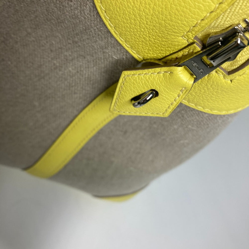 HERMES ショルダーバッグ 肩掛け ボストンバッグ ボリード 45 ボストンバッグ トートバッグ スイフト レディース イエロー