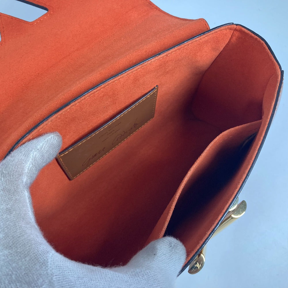 LOUIS VUITTON M44408 モノグラム キャットグラム 猫 サック ツイストMM カバン チェーンバッグ 斜め掛け Wチェーン ショルダーバッグ モノグラムキャンバス レディース ブラウン - brandshop-reference