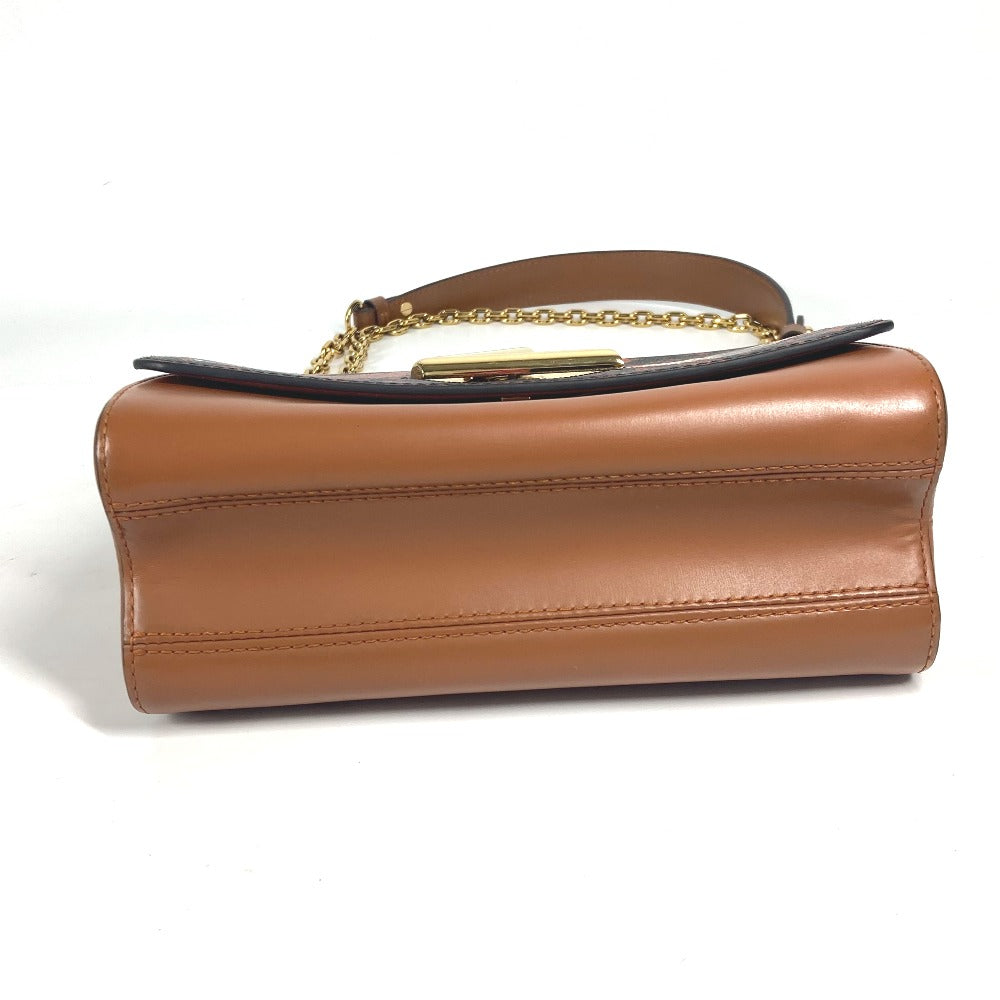 LOUIS VUITTON M44408 モノグラム キャットグラム 猫 サック ツイストMM カバン チェーンバッグ 斜め掛け Wチェーン ショルダーバッグ モノグラムキャンバス レディース ブラウン - brandshop-reference