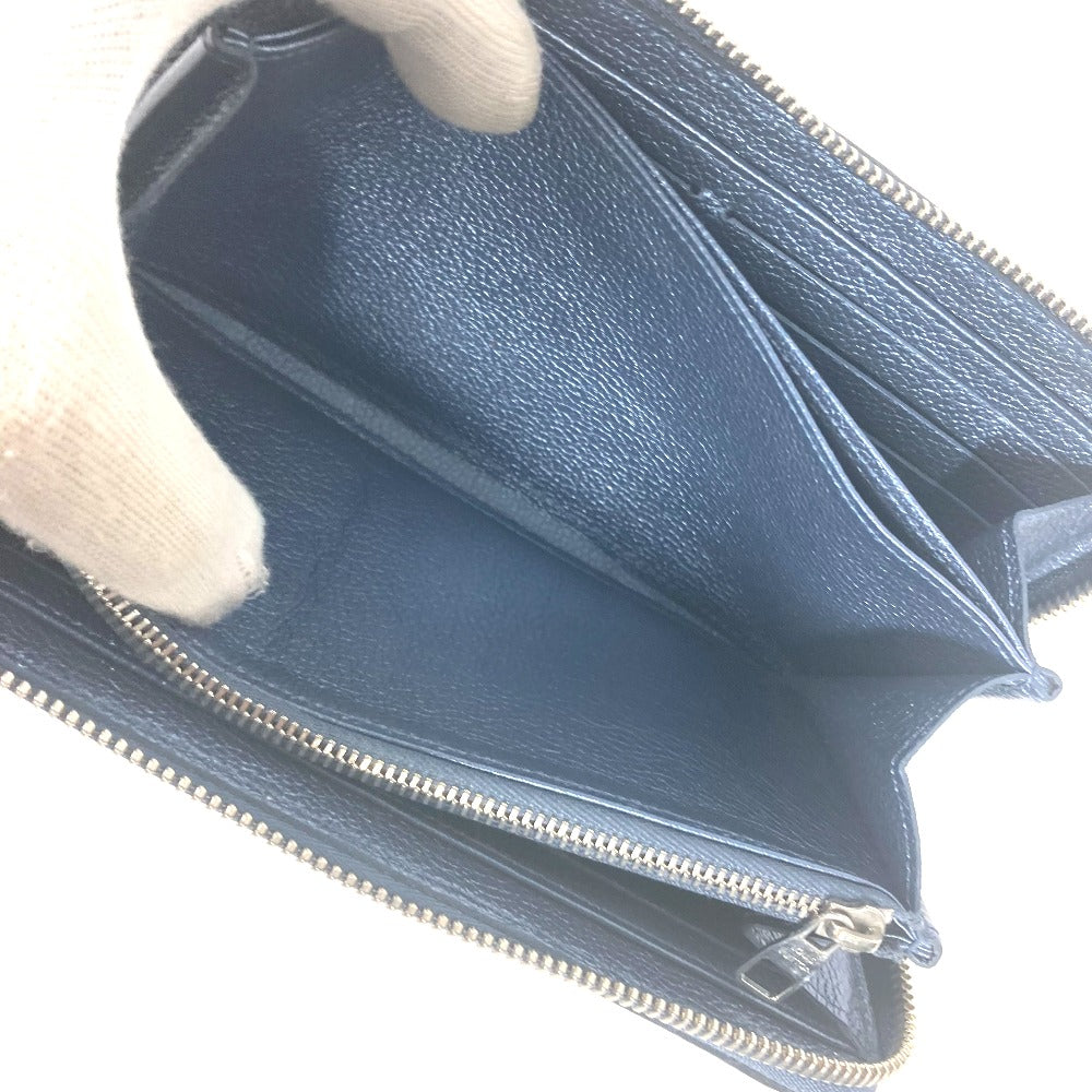 LOUIS VUITTON M80958  モノグラムアンプラント ジッピーウォレット ラウンドファスナー 長財布 モノグラムアンプラントレザー レディース ブルー - brandshop-reference