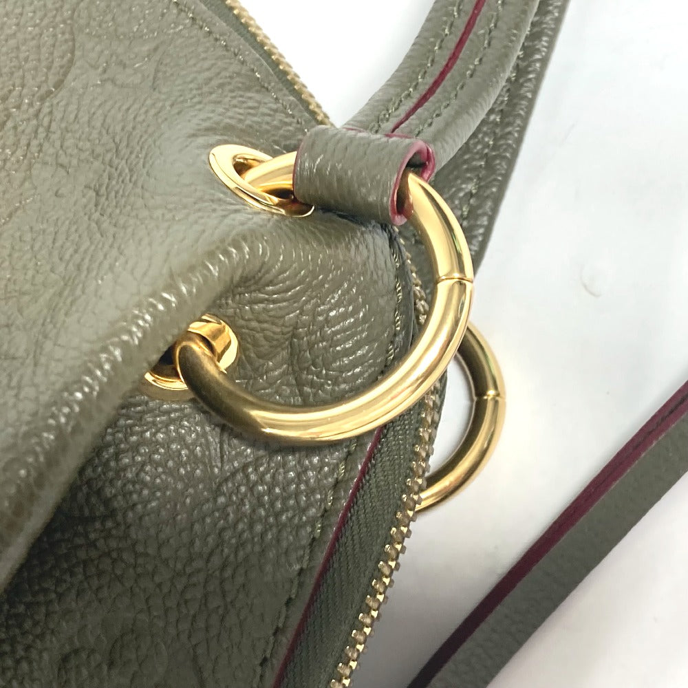 LOUIS VUITTON M43669 モノグラムアンプラント ポンテュPM カバン 肩掛け ショルダーバッグ モノグラムアンプラントレザー レディース カーキファンゴ カーキ - brandshop-reference