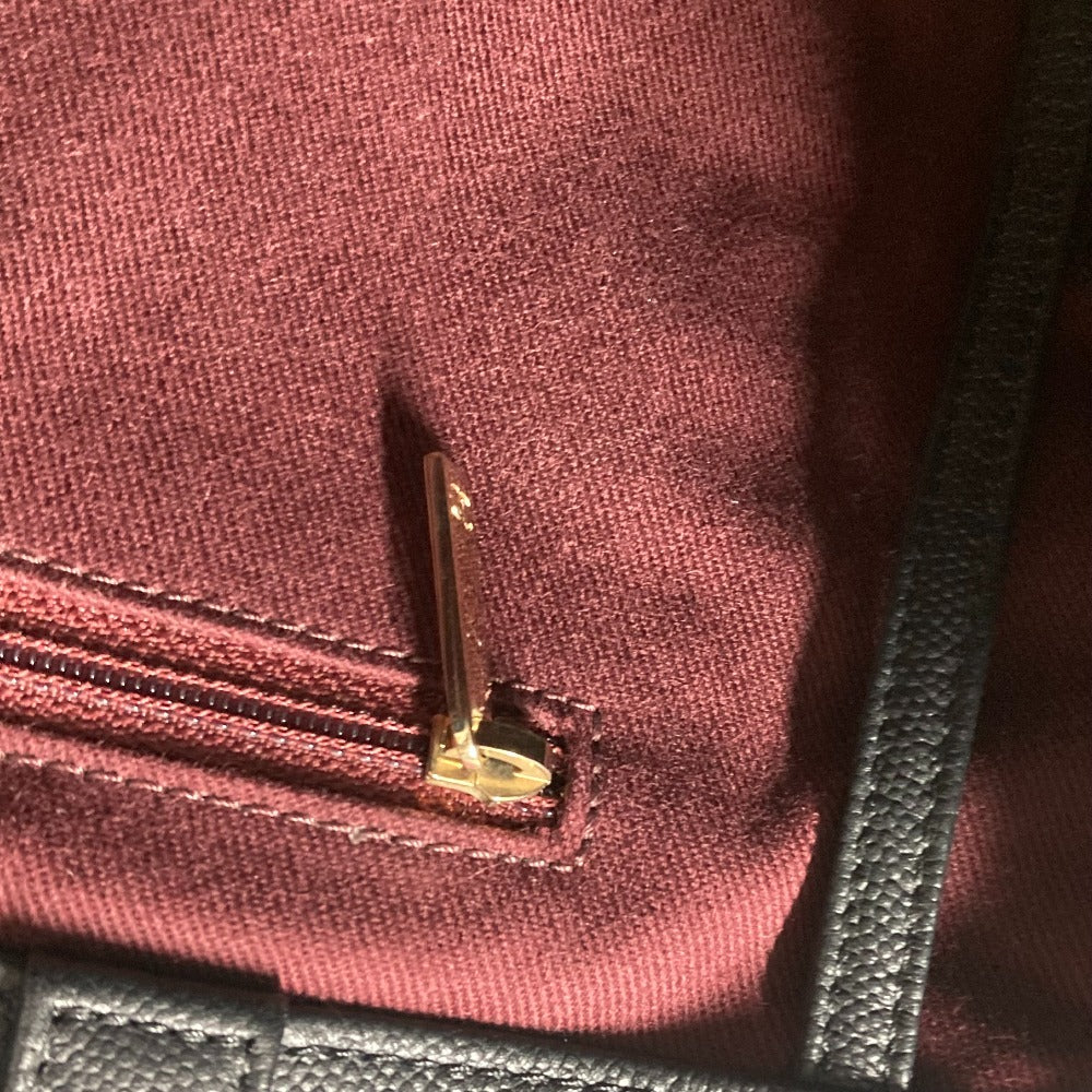 CHANEL A93795 CC ココマーク アフィニティ マトラッセ キルティング 2WAYバッグ トートバッグ 斜め掛け チェーン ショルダーバッグ キャビアスキン レディース ブラック - brandshop-reference