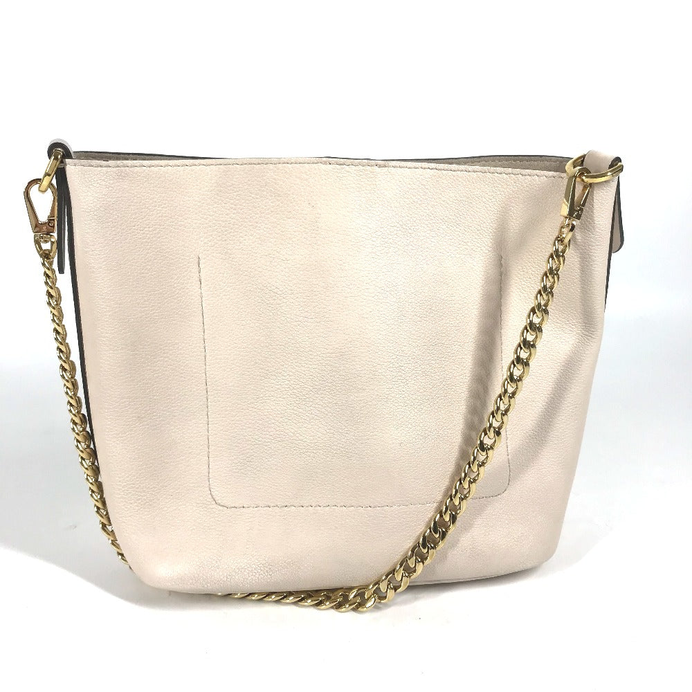 LOUIS VUITTON M24638 ロックミー ロック&ウォーク 2WAY カバン 肩掛け ショルダーバッグ レザー レディース クオーツ アイボリー
