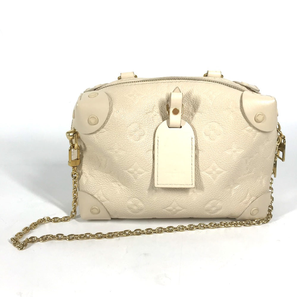 LOUIS VUITTON M45394 モノグラムアンプラント プティットマル スープル 2WAY ハンドバッグ ショルダーバッグ モノグラムアンプラントレザー レディース クレーム ホワイト