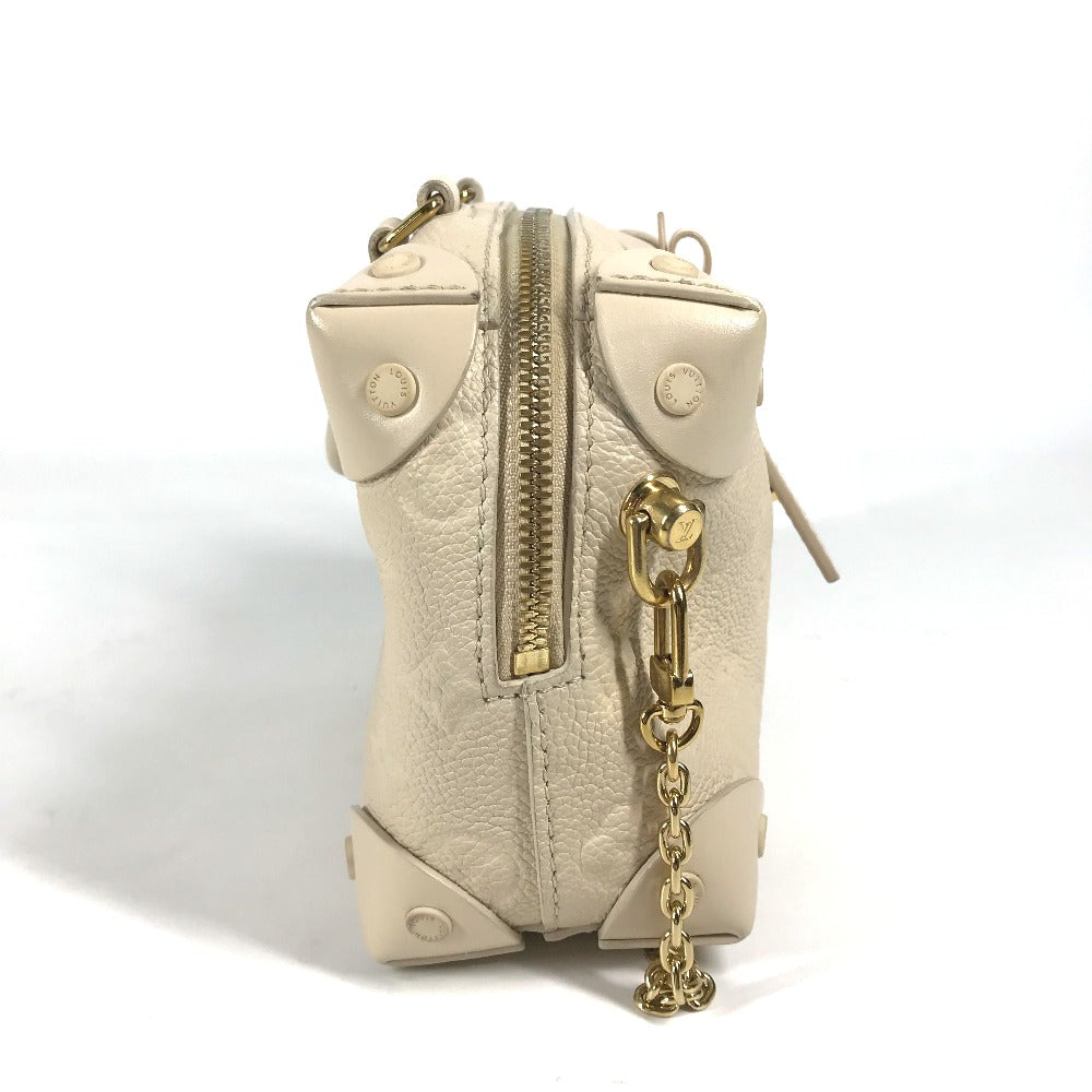 LOUIS VUITTON M45394 モノグラムアンプラント プティットマル スープル 2WAY ハンドバッグ ショルダーバッグ モノグラムアンプラントレザー レディース クレーム ホワイト