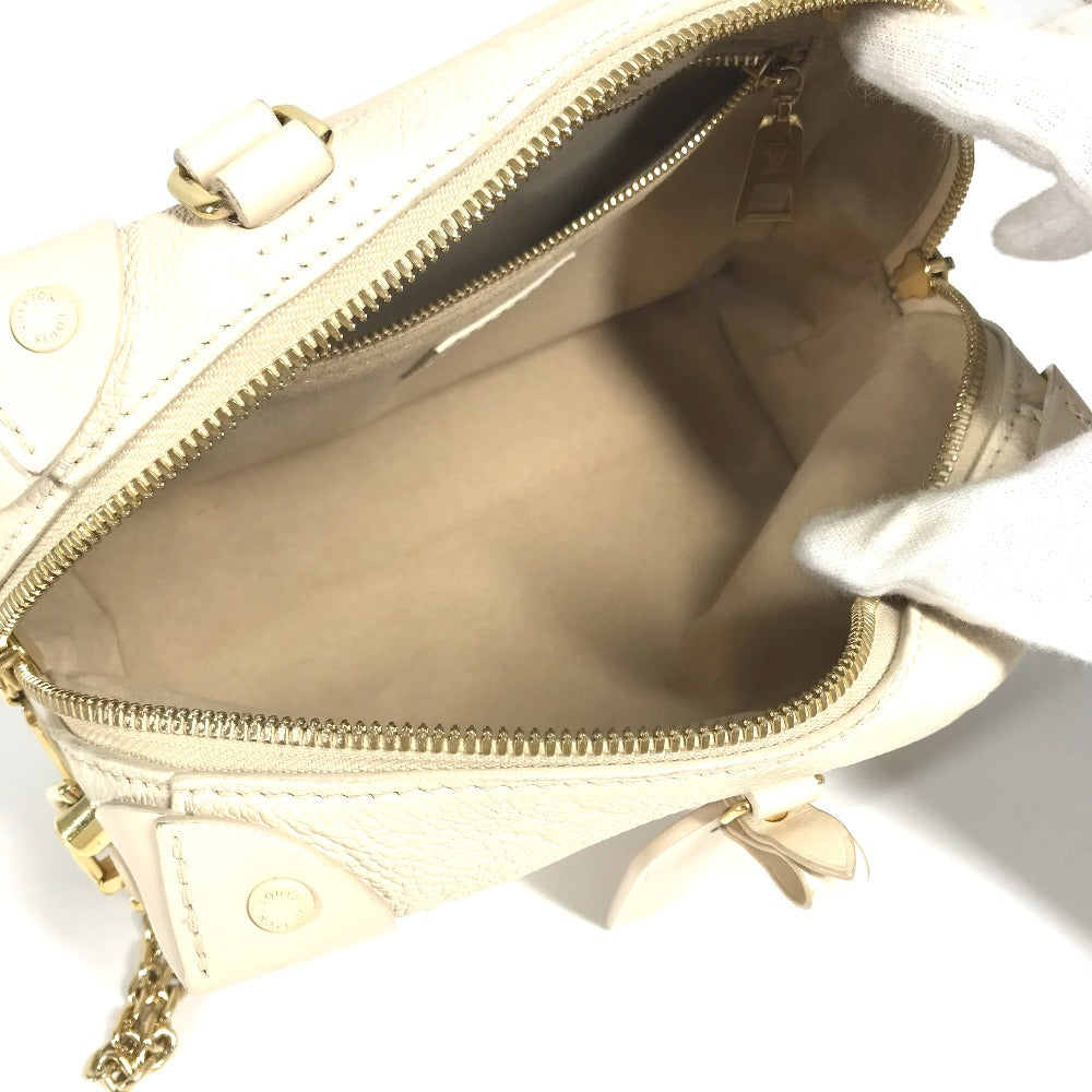 LOUIS VUITTON M45394 モノグラムアンプラント プティットマル スープル 2WAY ハンドバッグ ショルダーバッグ モノグラムアンプラントレザー レディース クレーム ホワイト
