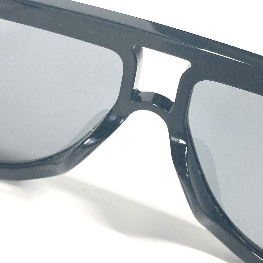 LOUIS VUITTON Z1247E LVイニシャル シェルビー ティアドロップ アイウェア 眼鏡 メガネ サングラス プラスチック メンズ ブラック