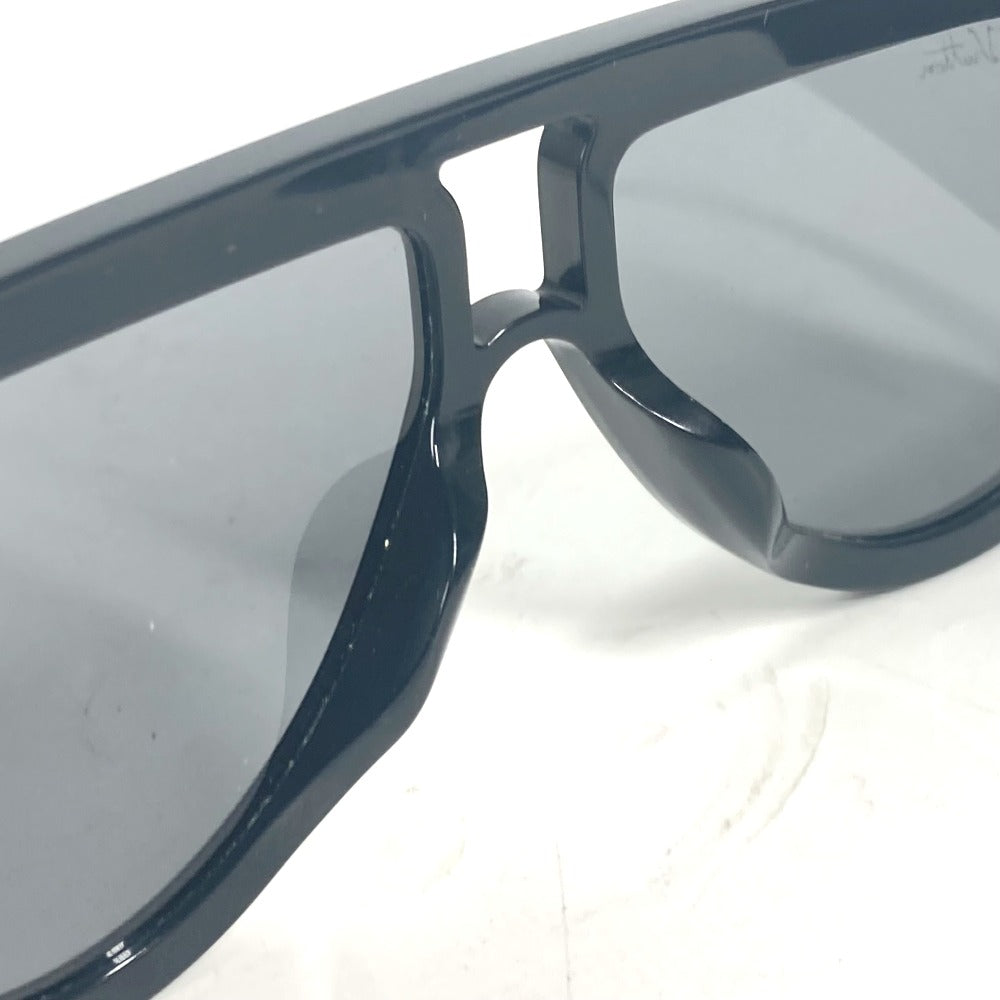 LOUIS VUITTON Z1247E LVイニシャル シェルビー ティアドロップ アイウェア 眼鏡 メガネ サングラス プラスチック メンズ ブラック