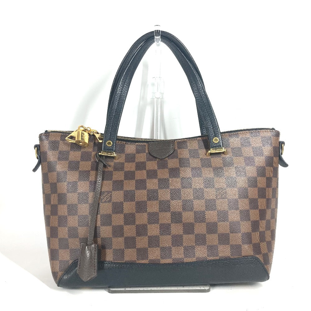 LOUIS VUITTON N41014 ダミエ ハイドパーク カバン トートバッグ 肩掛け ショルダーバッグ ダミエキャンバス レディース ノワール ブラック - brandshop-reference