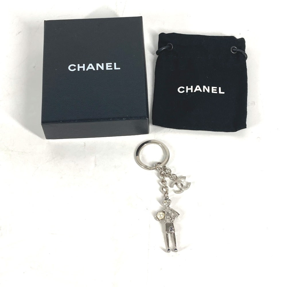 CHANEL CC ココマーク ココドール ココシャネル カメリア フェイクパール バッグチャーム キーリング ネックレス ペンダントトップ キーホルダー メタル レディース