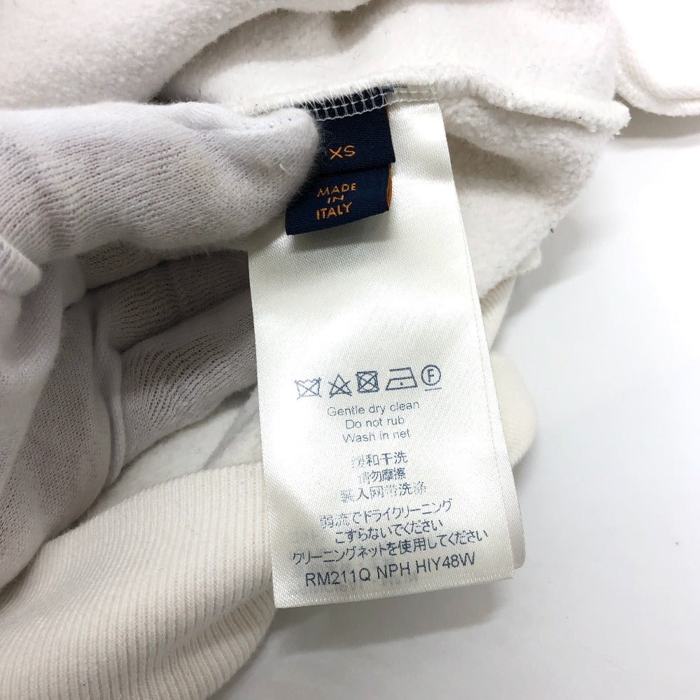 LOUIS VUITTON フード付き スウェット インサイドアウト フーディー 長袖 アパレル トップス パーカー トレーナー コットン メンズ ホワイト - brandshop-reference