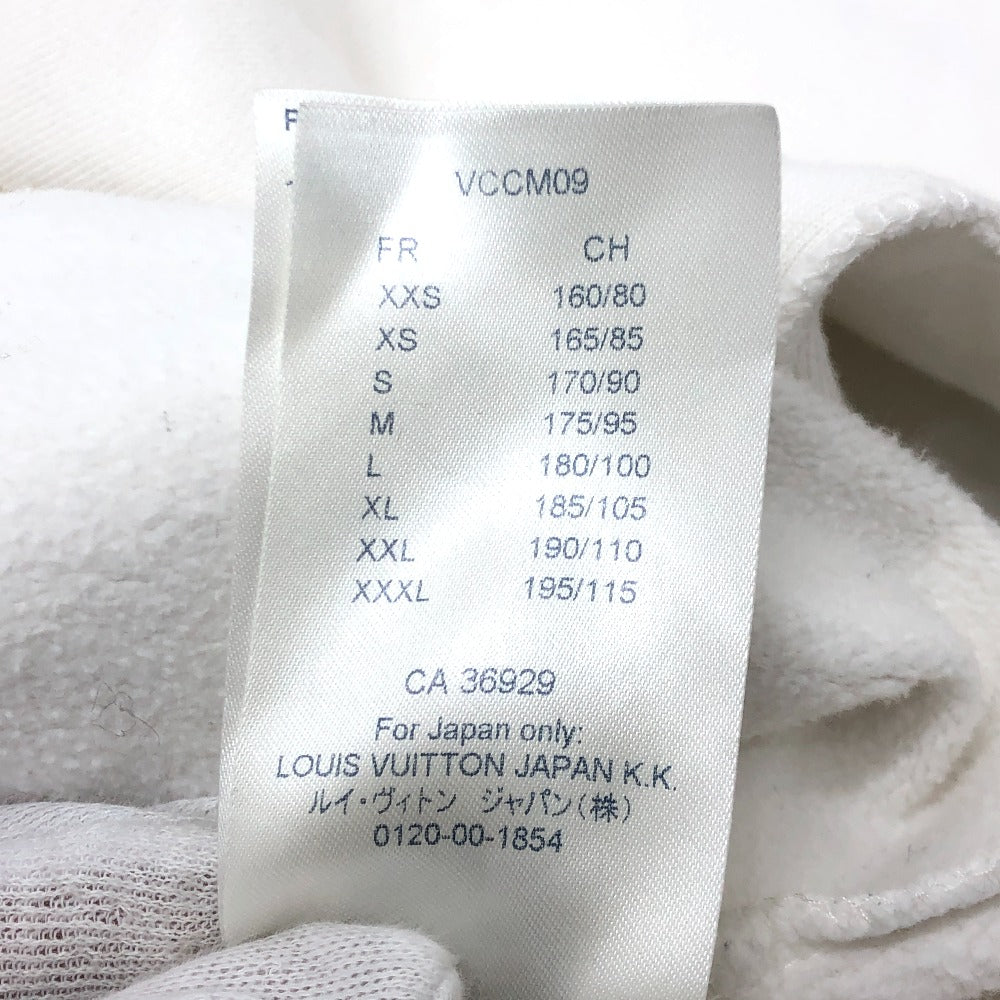 LOUIS VUITTON フード付き スウェット インサイドアウト フーディー 長袖 アパレル トップス パーカー トレーナー コットン メンズ ホワイト - brandshop-reference