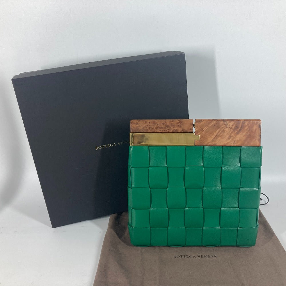 BOTTEGA VENETA 618131 カバン イントレチャート BV スナップ  クラッチバッグ カバン クラッチバッグ レザー ユニセックス