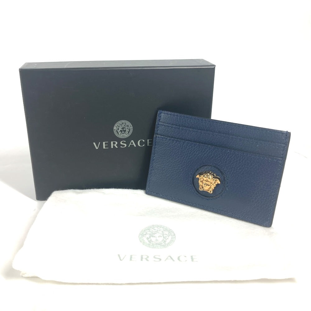 VERSACE メデューサ 名刺入れ パスケース カードケース レザー ユニセックス