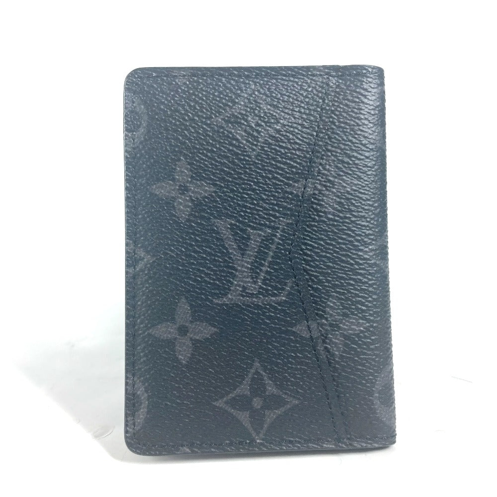 LOUIS VUITTON M61696 モノグラムエクリプス カードケース オーガナイザー・ドゥ ポッシュ 名刺入れ パスケース 2つ折り カードケース モノグラムエクリプスキャンバス ユニセックス