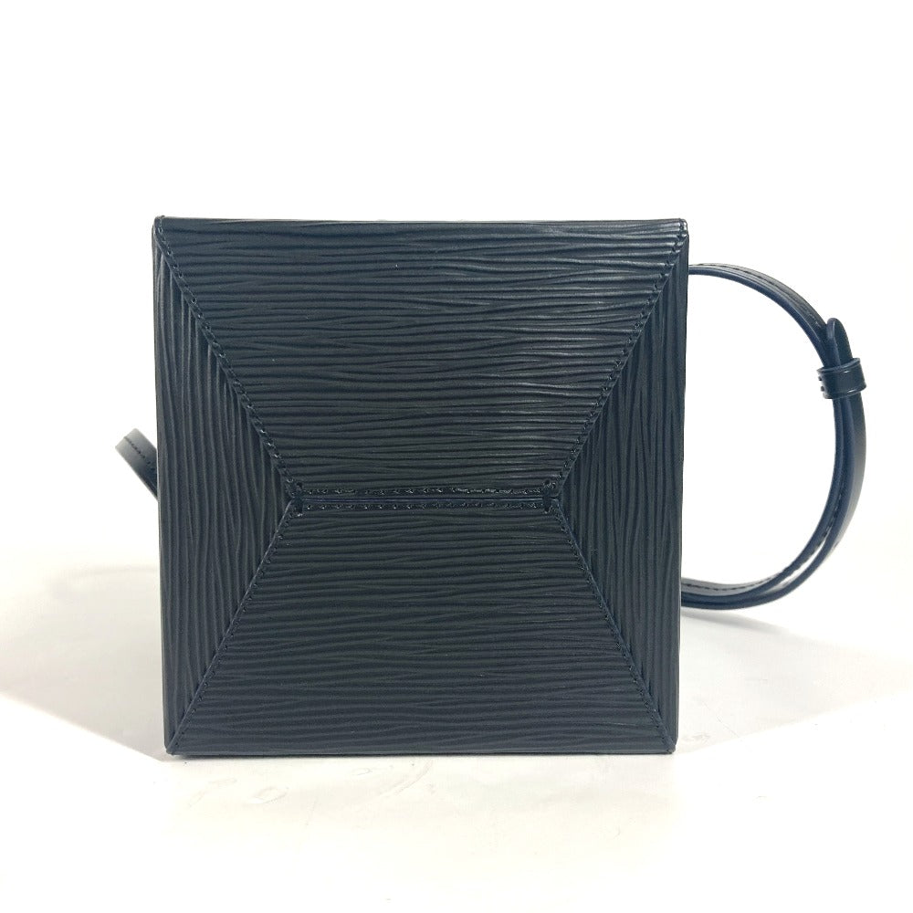 LOUIS VUITTON M52703 エピ ミラー付き ブリーカーボックス BOX カバン バニティバッグ ショルダーバッグ ハンドバッグ エピレザー レディース ノワール ブラック